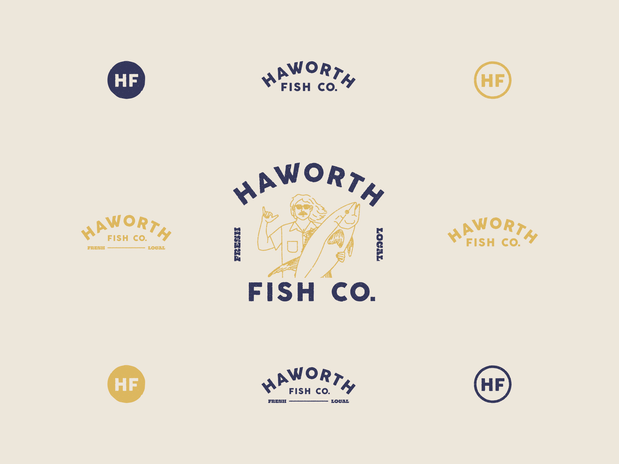 Haworth Fish Logos